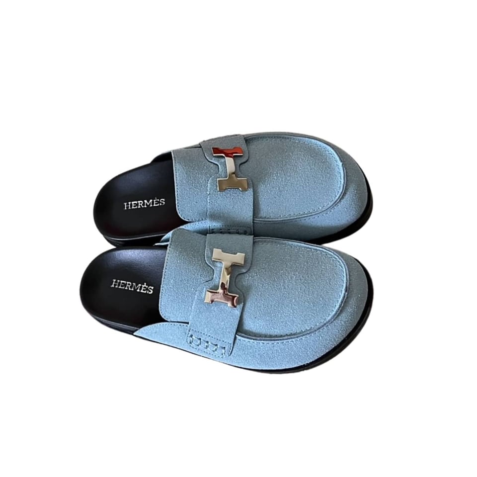 Herm?S Go Mule H Sandal In Blue view 2