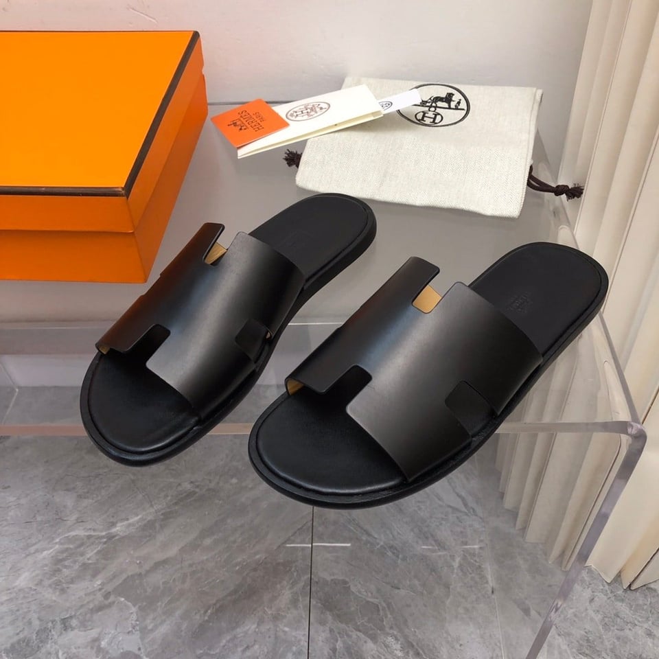 Hermes Izmir Sandal Black H041141Zh01390 view 8