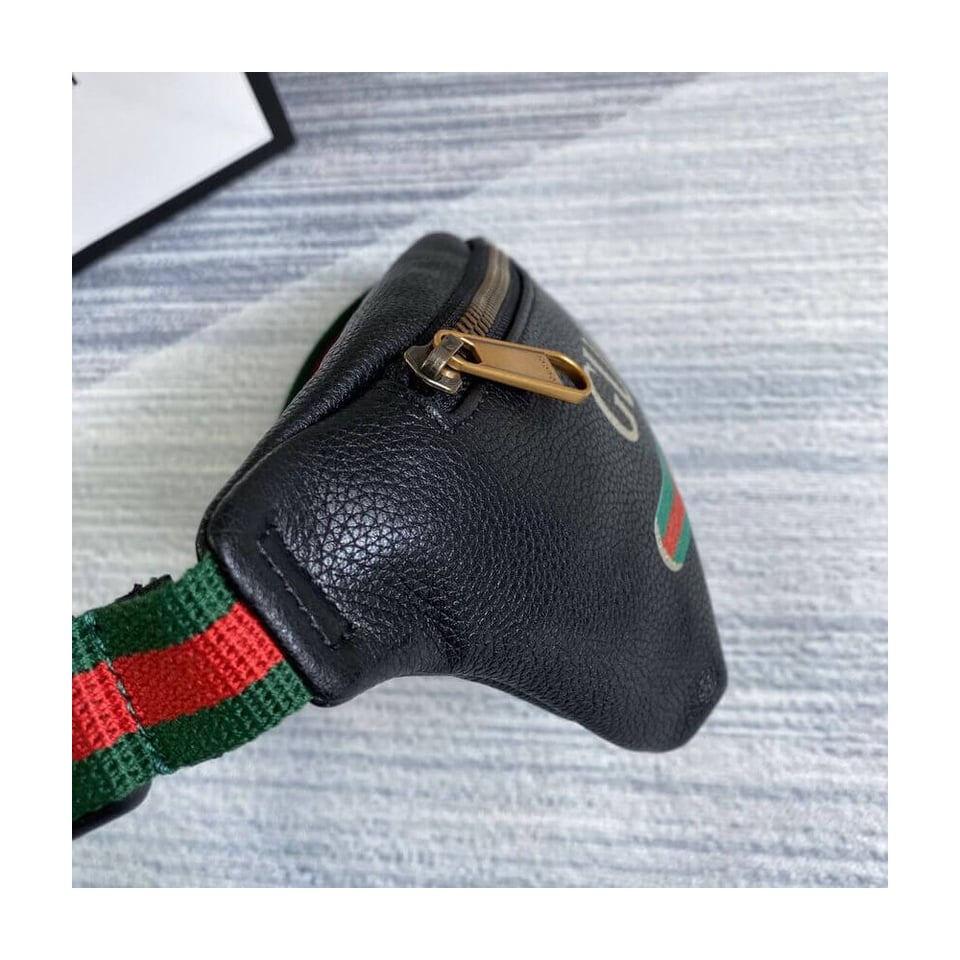 Gucci Print Small Belt Bag Waist Body Black view 10