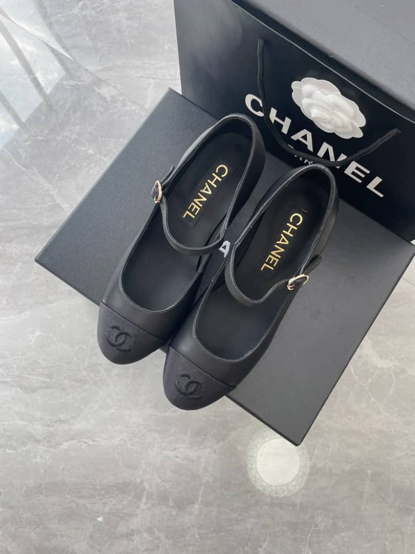 Chanel Mary Janes Black G45118 B14015 94305 view 8