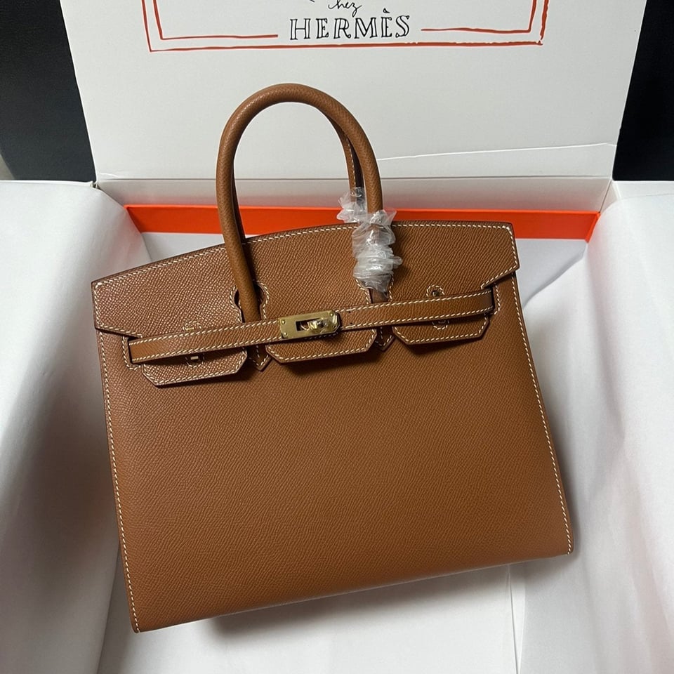 Hermes Birkin Sellier Gold Epsom Leather Gold Hardware