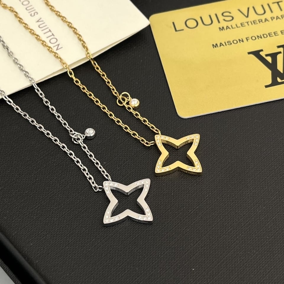 Louis Vuitton Ombre Blossom Pendant Pink Gold Q03083 view 3