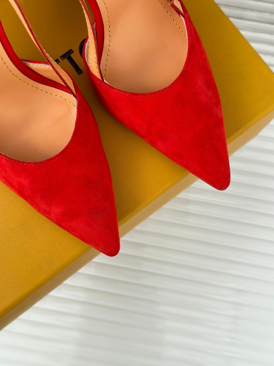 Louis Vuitton Blossom Slingback Pump Red 1Ac8F5 view 9