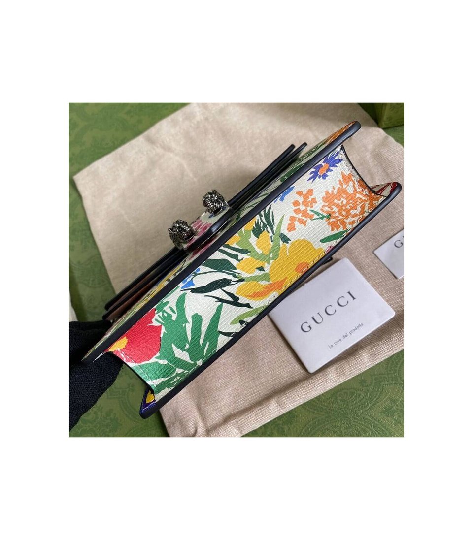 Gucci Dionysus Ken Scott Print Super Mini Bag Ivory view 4