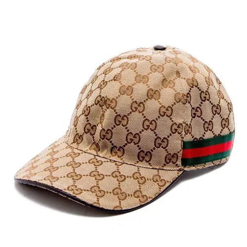 Gucci GG Baseball Hat With Web Sand And Dark Brown 872632 4HBJO 9666 view 3