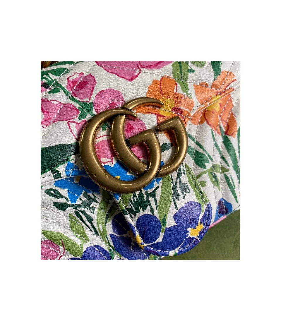 Gucci GG Marmont Ken Scott Print Mini Shoulder Bag view 7