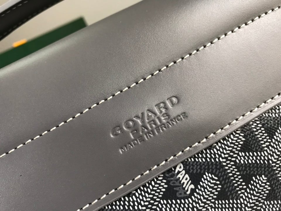 Goyard Citadin Bag 38Cm Grey Canvas view 8