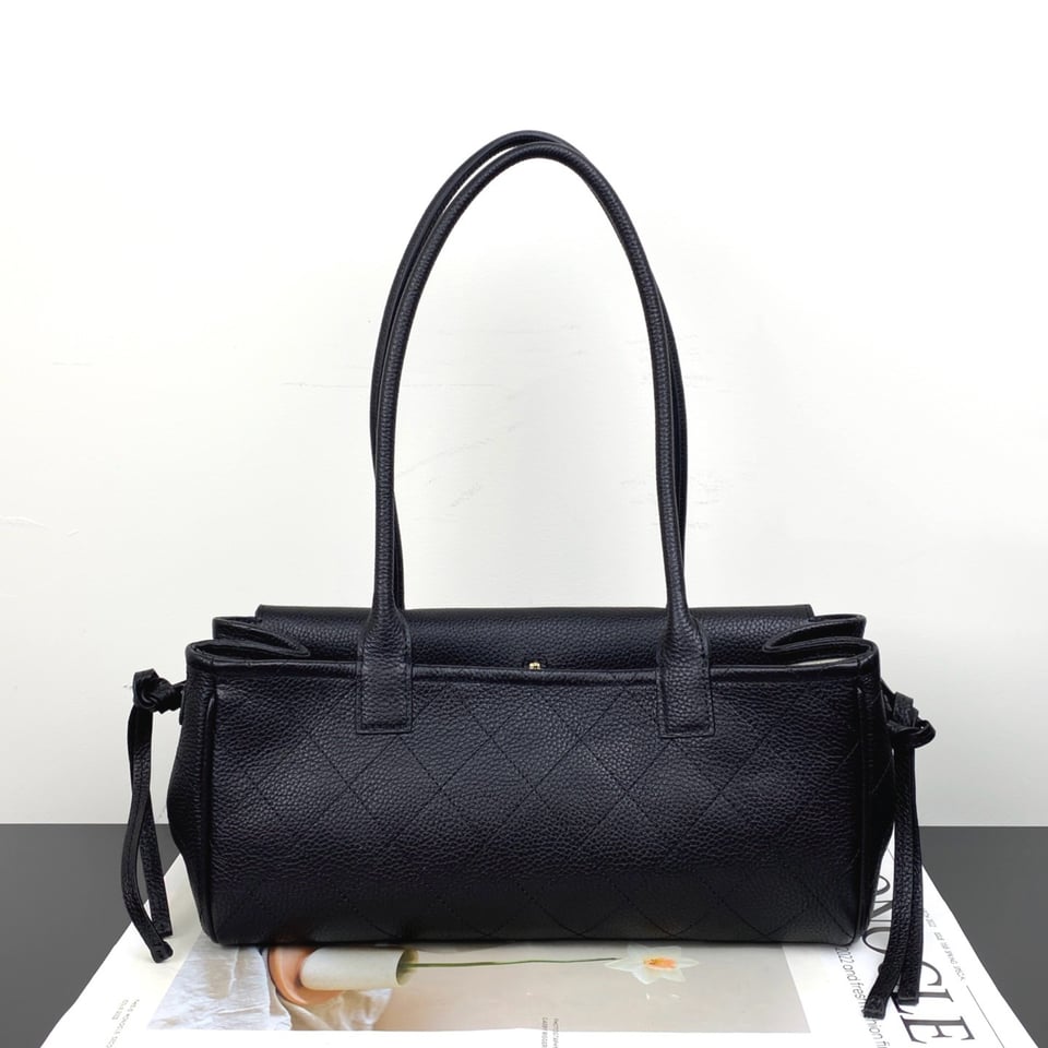 Chanel Urban Essential Tote Light Black Caviar Gold Hardware 30cm/11.8in view 3