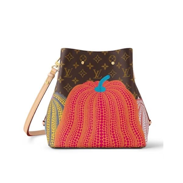 Louis Vuitton X Yayoi Kusam Neonoe Mm 26Cm M46473 view 2