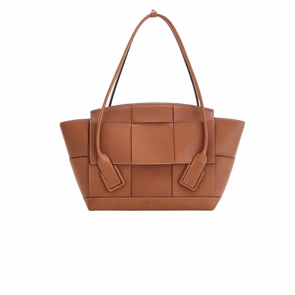 Bottega Veneta Arco Handbag Leather In Wood 20Cm view 2