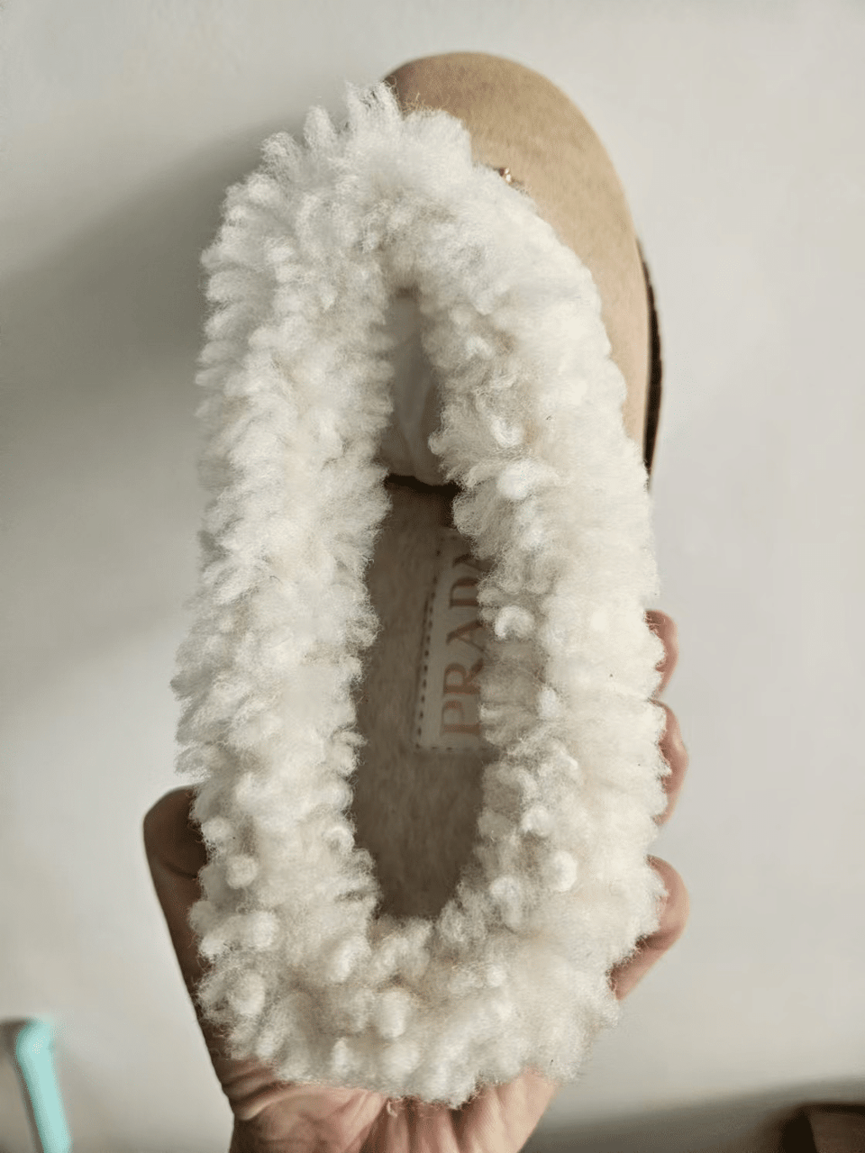 Prada Suede Mules Beige 1S715Nfzg50X0O view 4