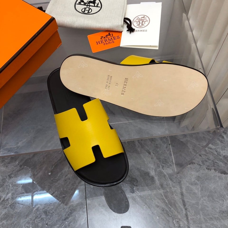 Hermes Izmir Sandal Yellow view 8