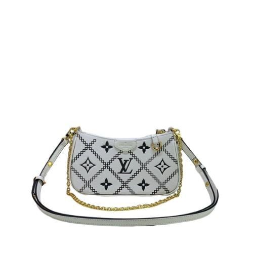 Louis Vuitton Easy Pouch On Strap White 19Cm view 2