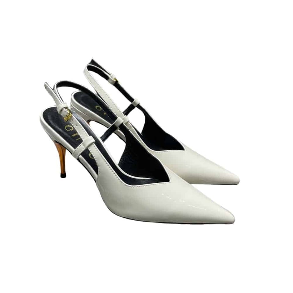 Gucci Women’S Platform Pump White view 2