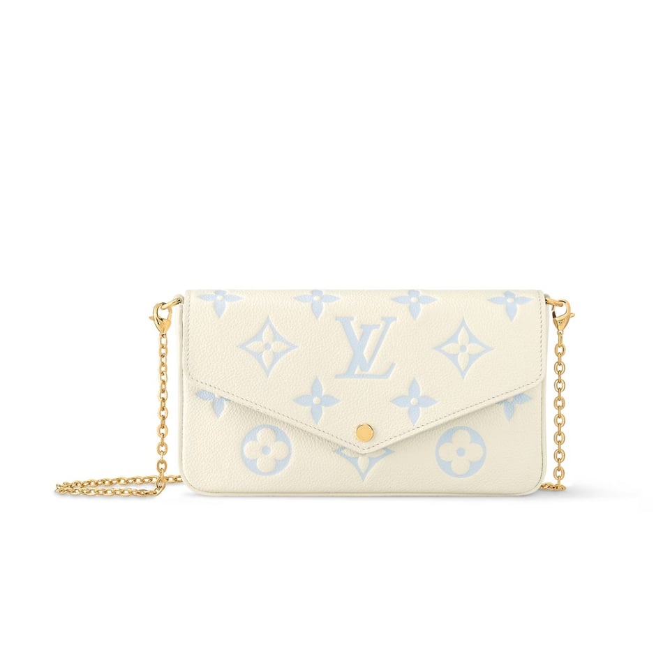 Louis Vuitton F Licie Pochette Bag Candy Blue 21Cm M83025 view 2