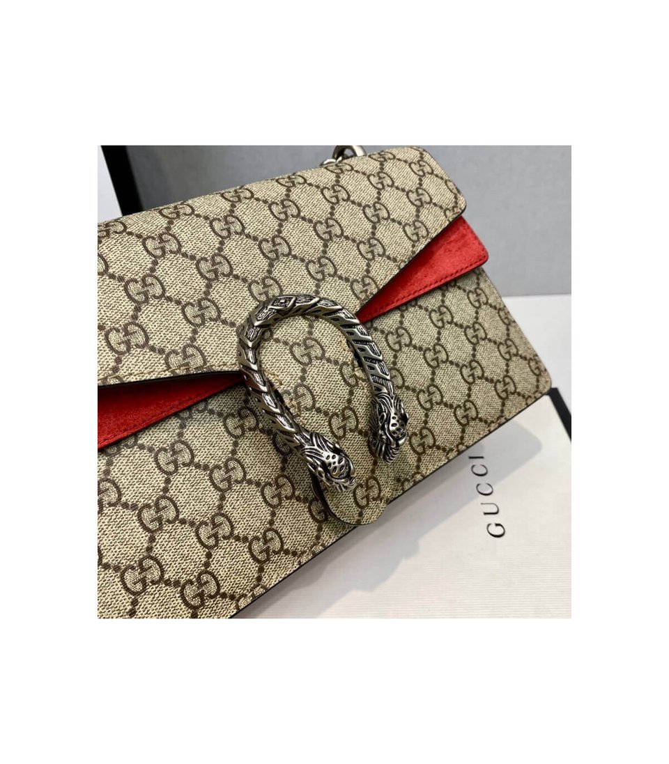 Gucci Dionysus Small GG Shoulder Bag Red view 11