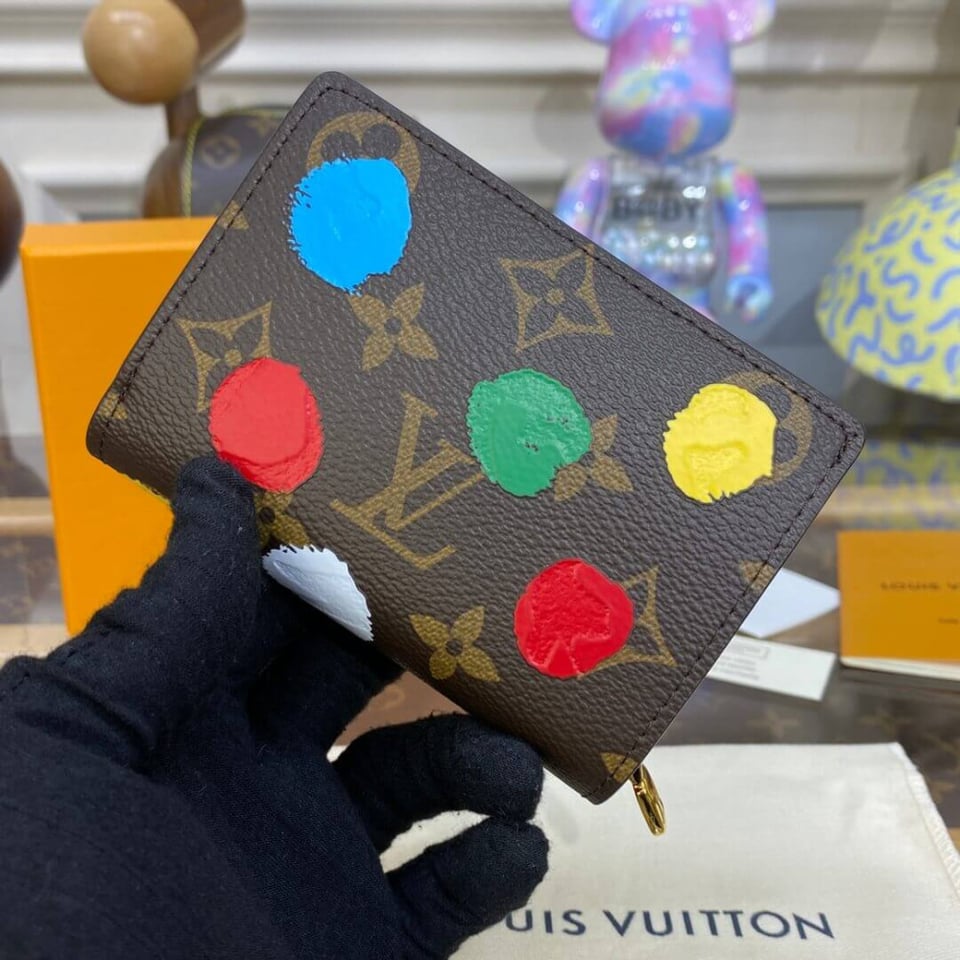 Louis Vuitton x Yayoi Kusama Lou Wallet view 5