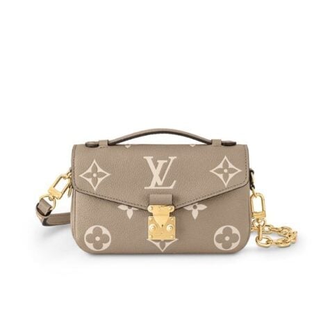 Louis Vuitton Pochette M Tis East West Bag Gray Cream 21Cm view 2