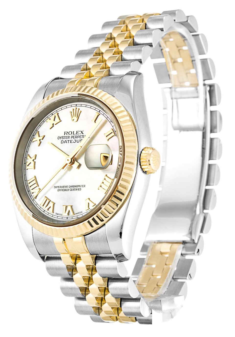 Rolex Datejust 36mm Mother of Pearl – White Dial 116233 view 3
