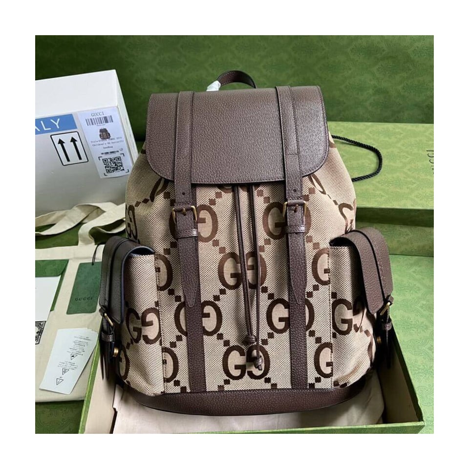 Gucci Backpack With Jumbo GG view 7
