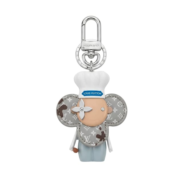 Louis Vuitton Vivienne Baker Charm Keychain M01467 Monogram Canvas 13.5cm/5.3in