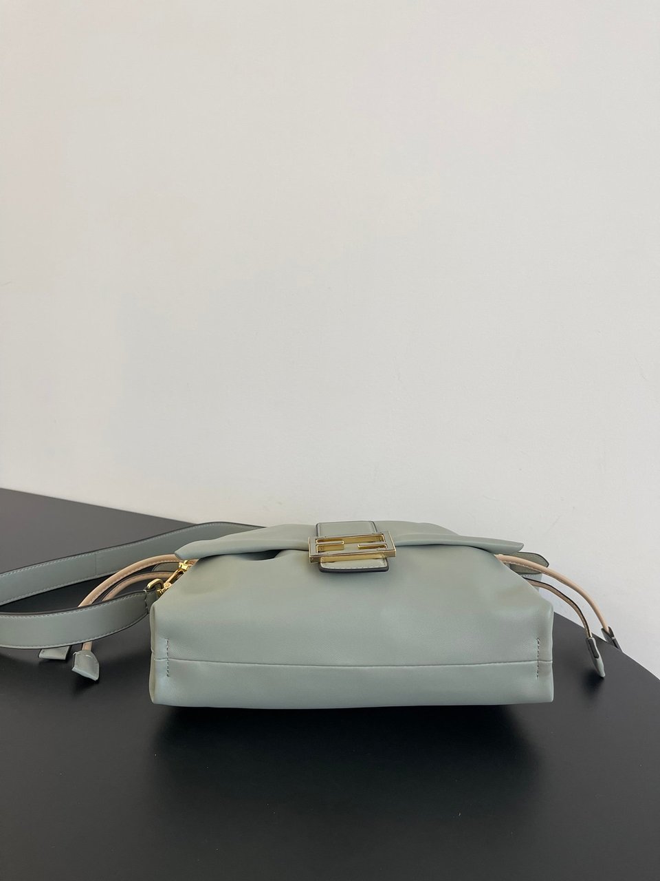 Fendi Mamma Baguette Medium Matcha Green Nappa Leather Bag 26.5cm view 15