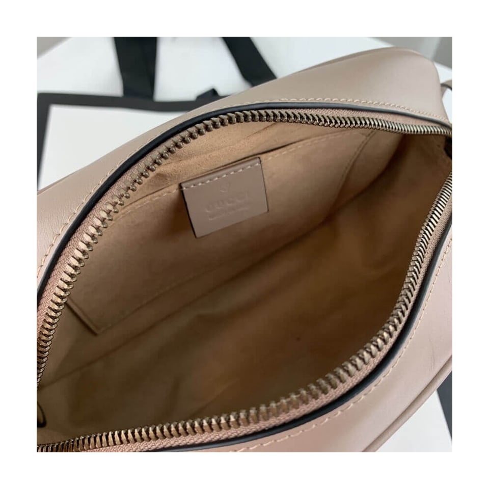Gucci GG Marmont Small Shoulder Bag Dusty Pink view 12