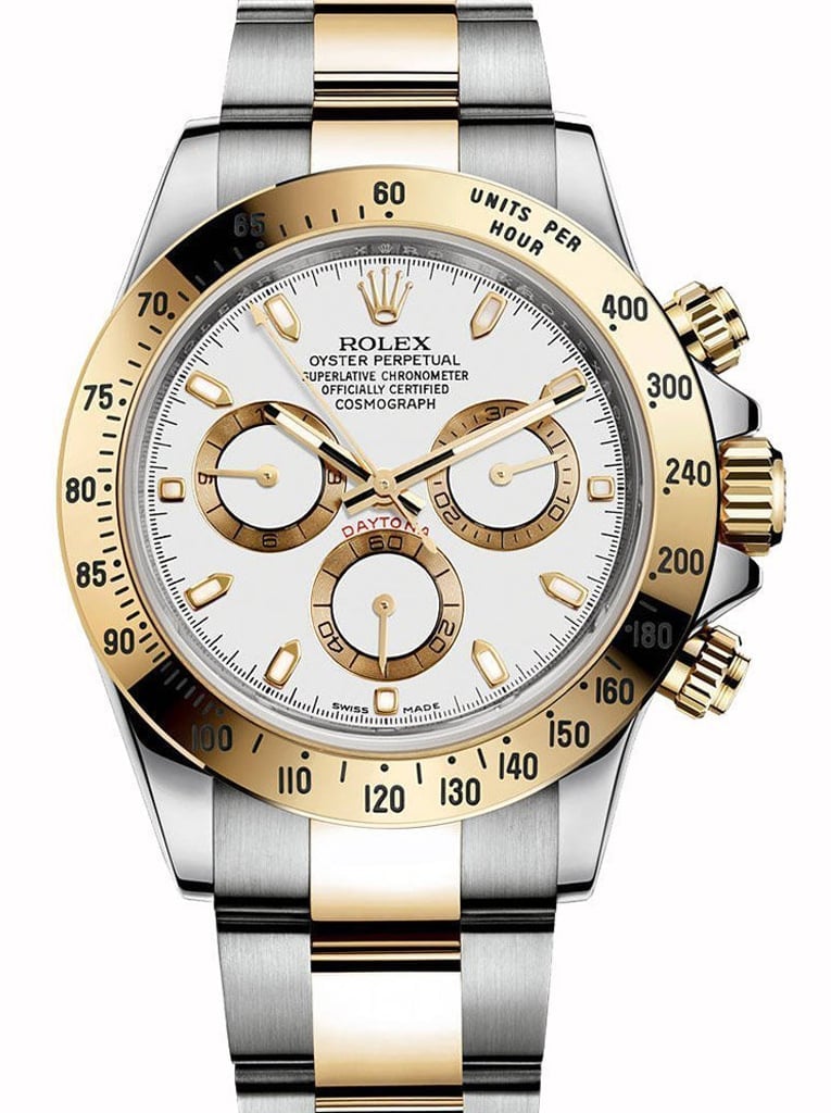 Rolex Daytona 40mm White Dial 116523-2 view 2