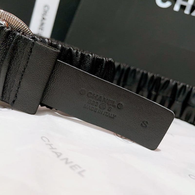Chanel Elastic Waistbelt Black AA9142 view 10
