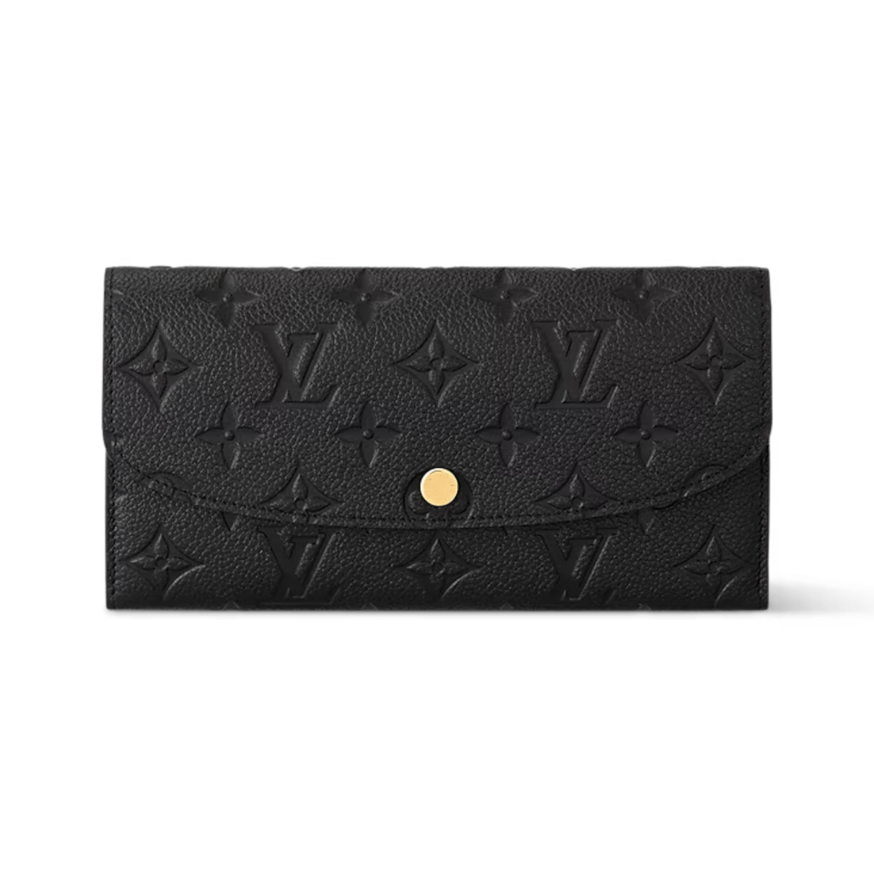 Louis Vuitton Monogram Empreinte Leather Emilie Wallet For Women 19cm M62369
