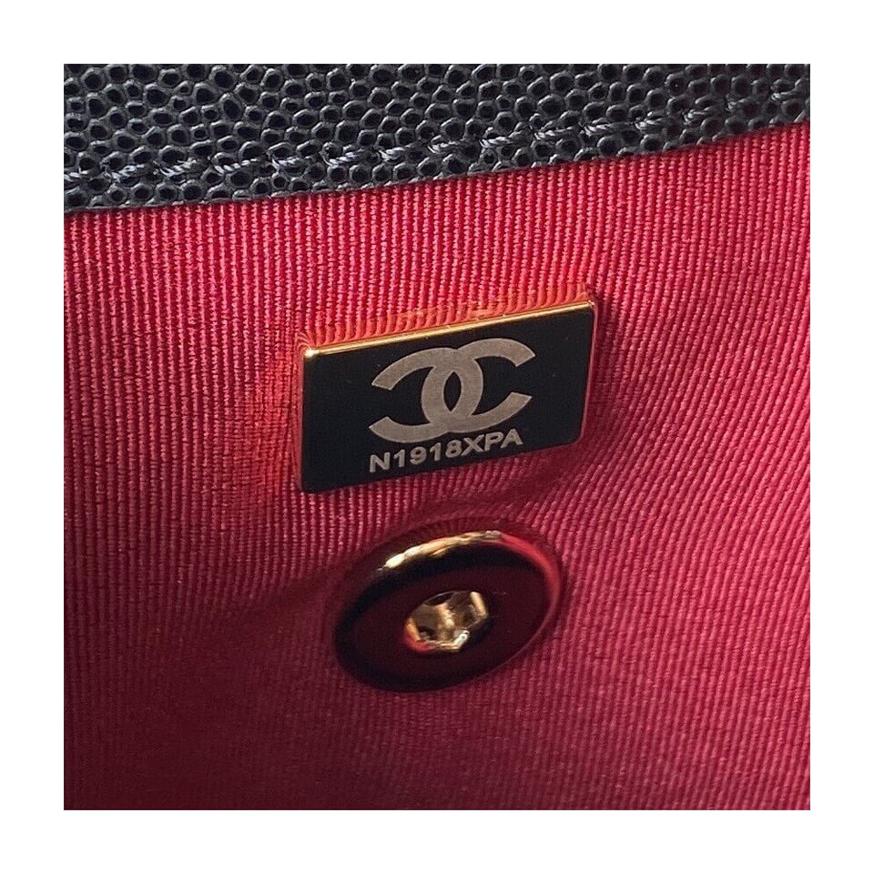 Chanel Small Backpack Grained Calfskin view 14