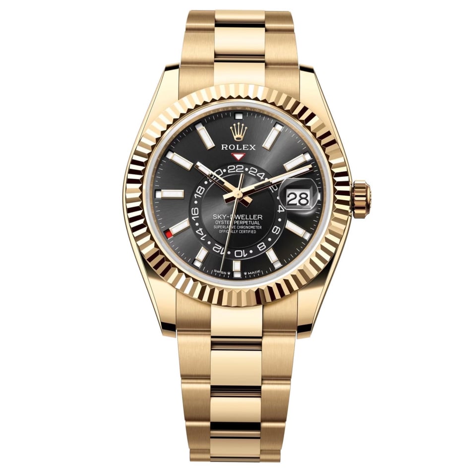 Rolex Sky-Dweller 42 mm Bright black Dial 336938