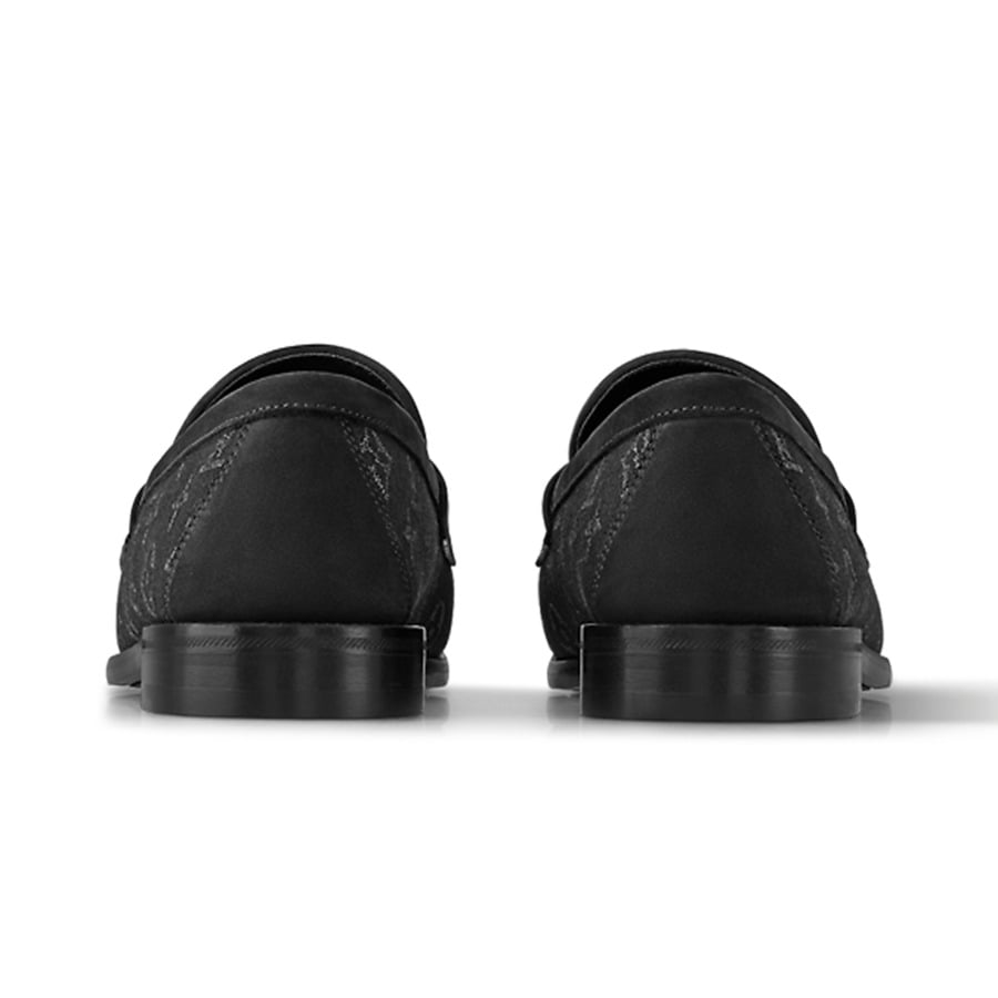 Louis Vuitton Major Loafer Loafers Gray Black For Men view 4