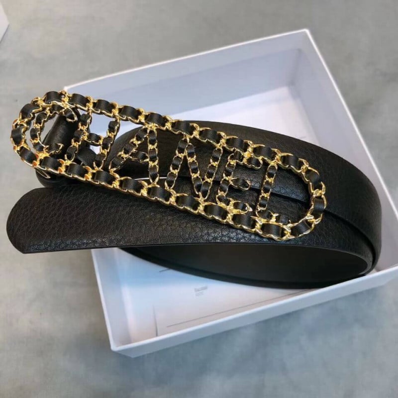 Chanel Clemence Calfskin 30mm Belt AA6600 view 5