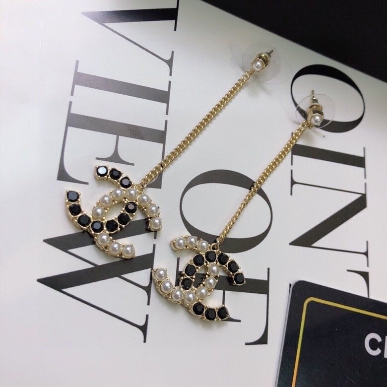 Chanel Cc Earrings view 5