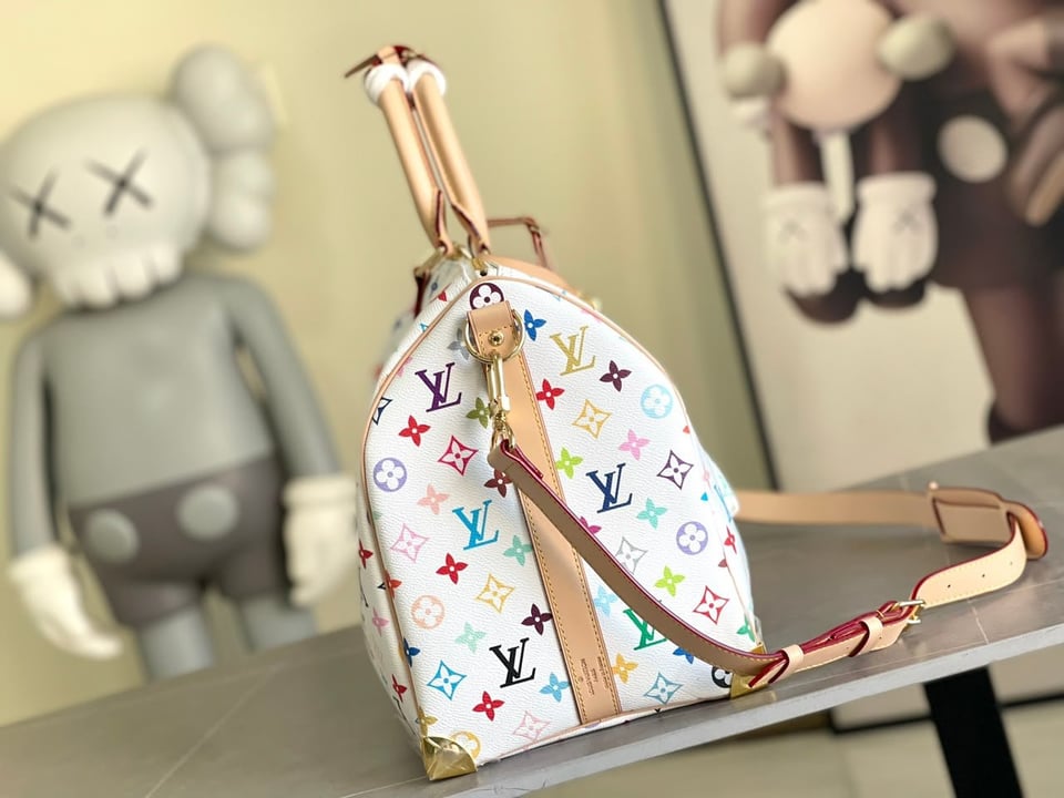 Louis Vuitton LV x TM Keepall Bandoulière 45cm/17.7in Multicolored M13742 view 5