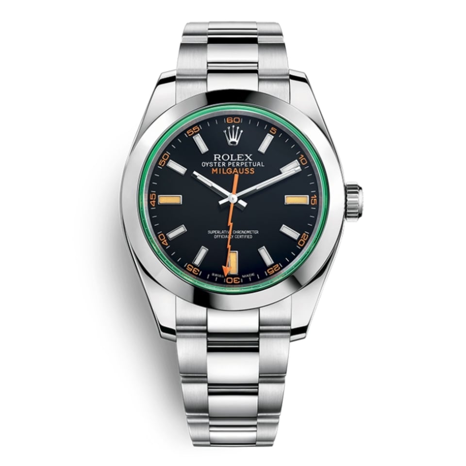 [Superclone] Rolex Milgauss 41mm Black Dial REP016836