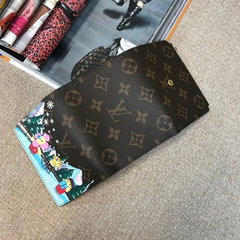 Louis Vuitton Monogram Vivienne Skating Victorine Wallet view 5