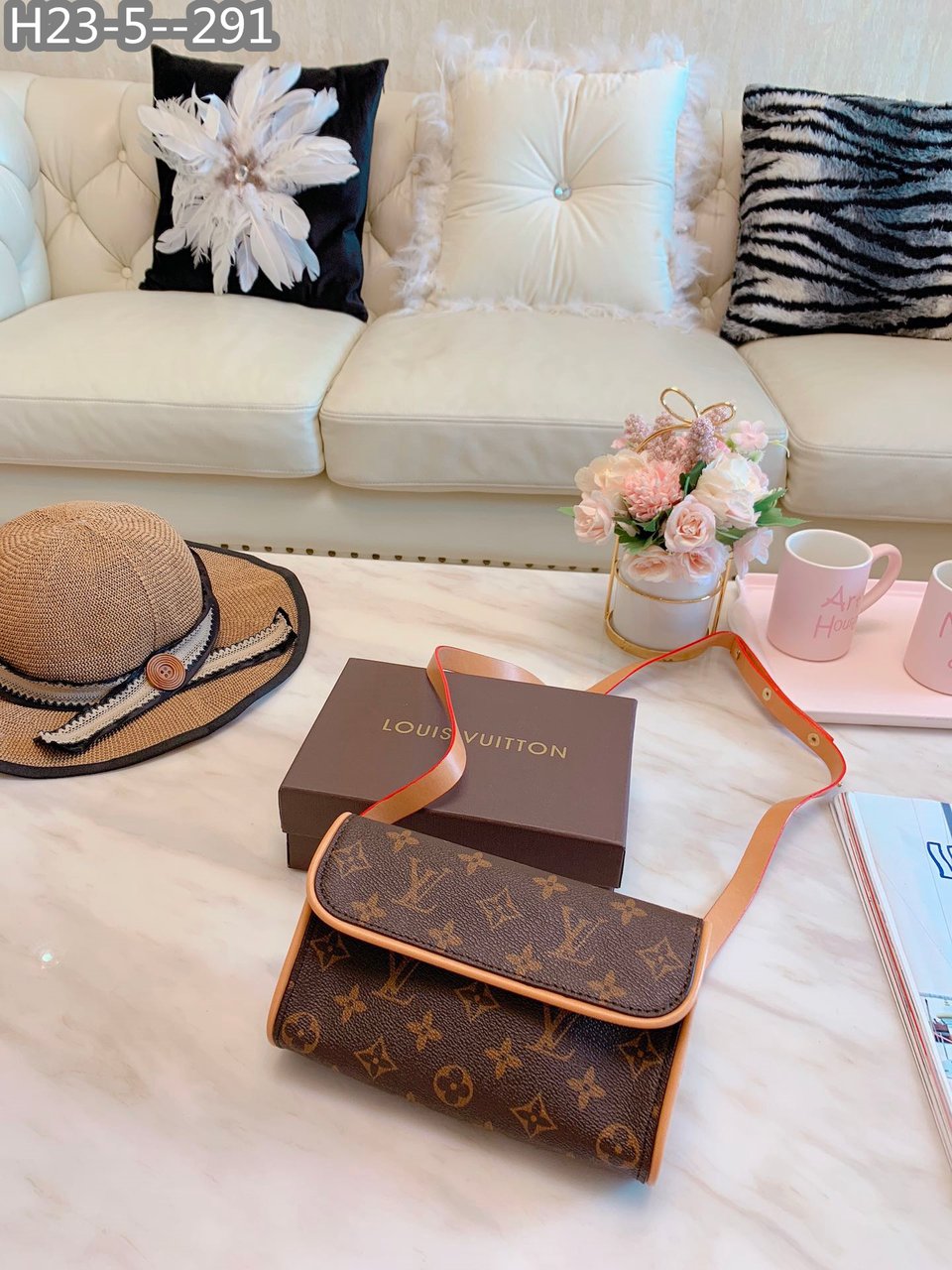 Louis Vuitton Felicie Pochette Bag 21Cm M81896 view 6