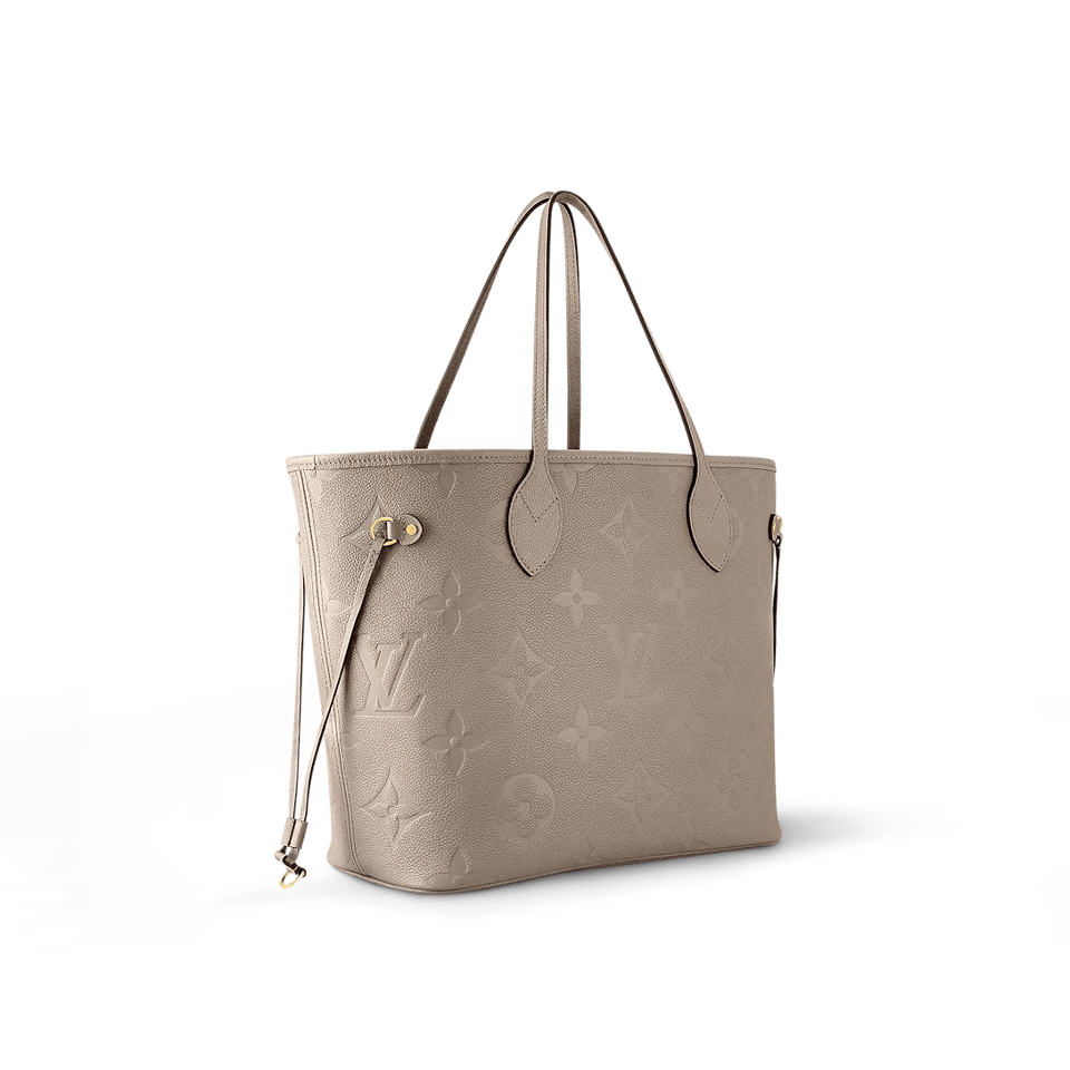 Louis Vuitton Neverfull Mm Tote Bag Tourterelle Gray 31cm M45686 view 8