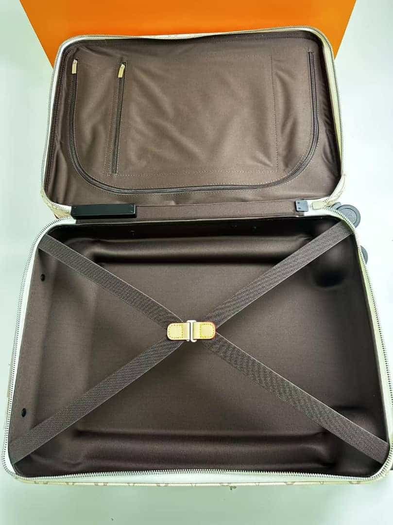 Louis Vuitton Horizon 55 Suitcase Coated Canvas Saffron 55Cm M10280 view 7