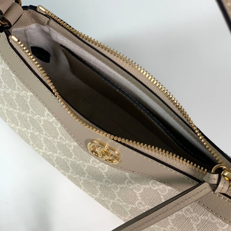 Gucci Ophidia GG Small Handbag Beige/Ebony 25cm/9.8in view 11