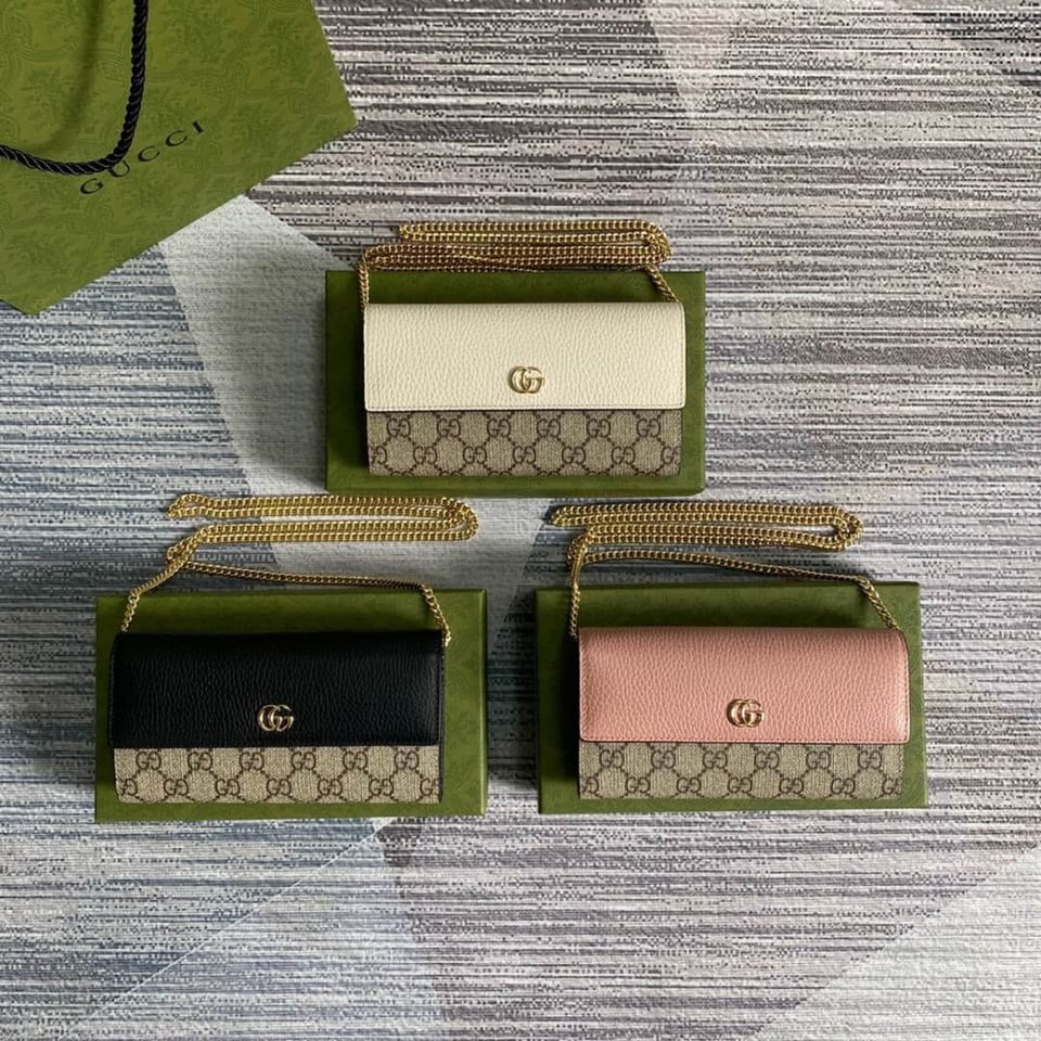 Gucci GG Marmont Chain Wallet view 15