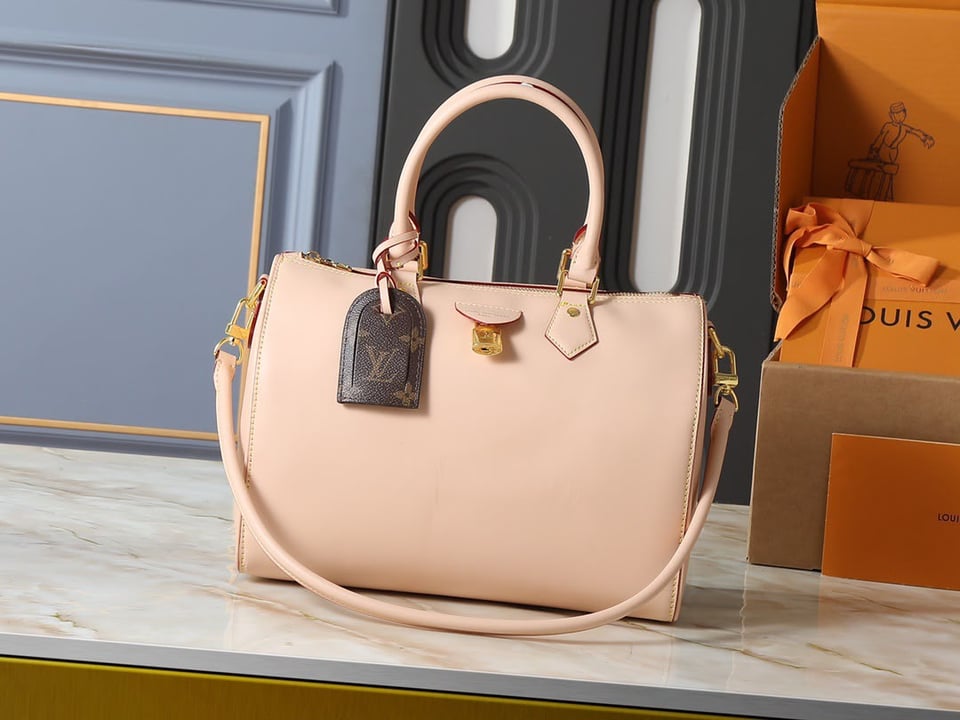 Louis Vuitton Speedy Soft 30 Bag Beige 35cm M27387 view 2