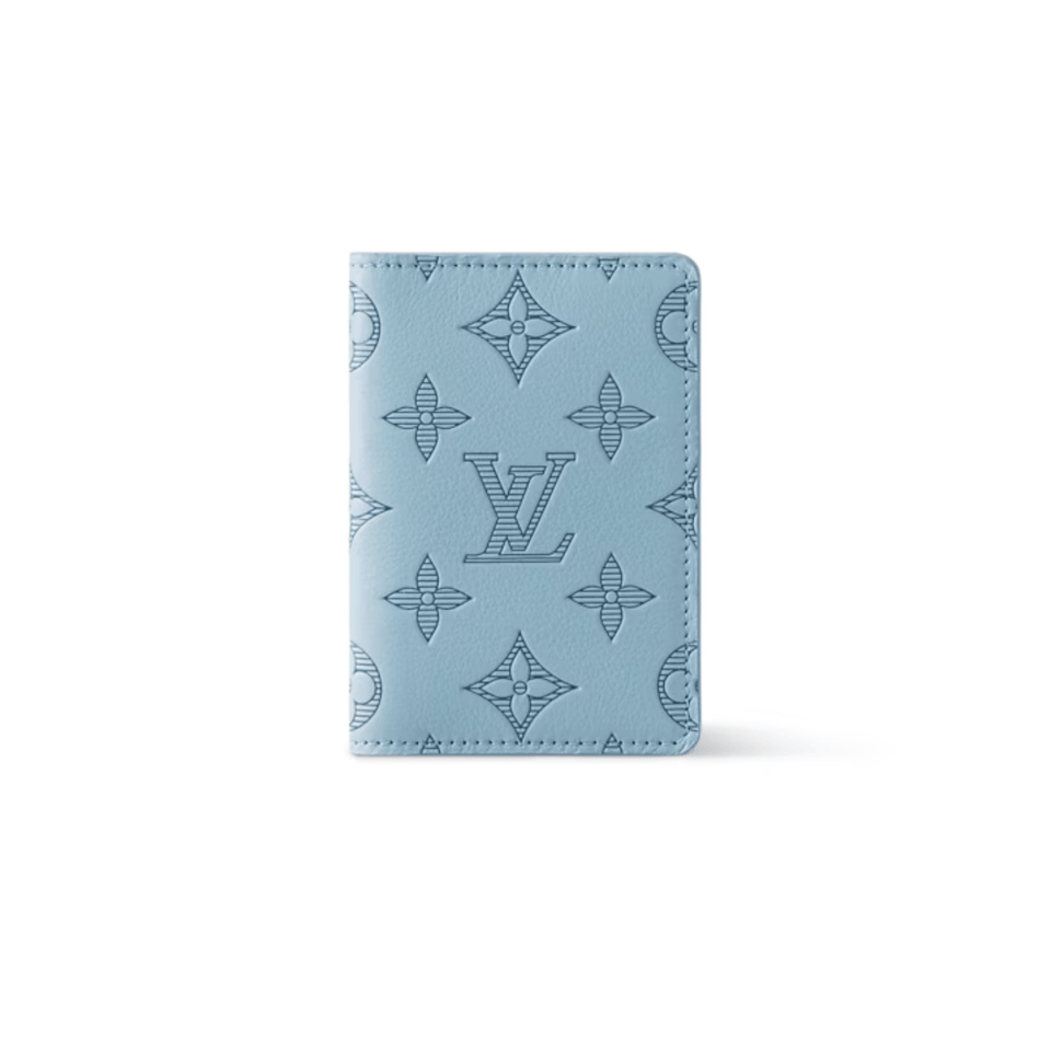 Louis Vuitton Sky Blue Pocket Organizer For Women 8cm M14861 view 2