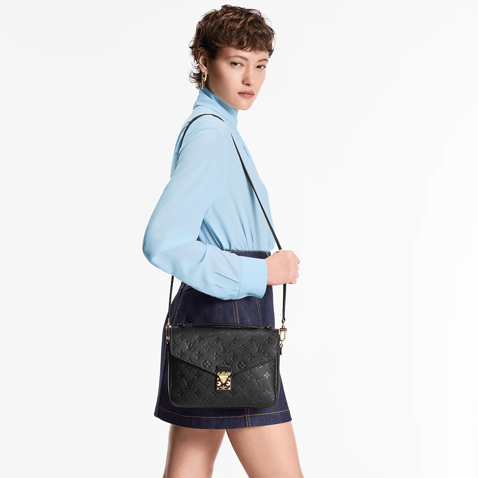 Louis Vuitton Pochette Métis ‘Black’ M41487 25cm view 2