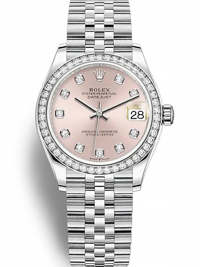 Rolex Datejust 31mm Pink Dial 278384RBR – Women’s Watch