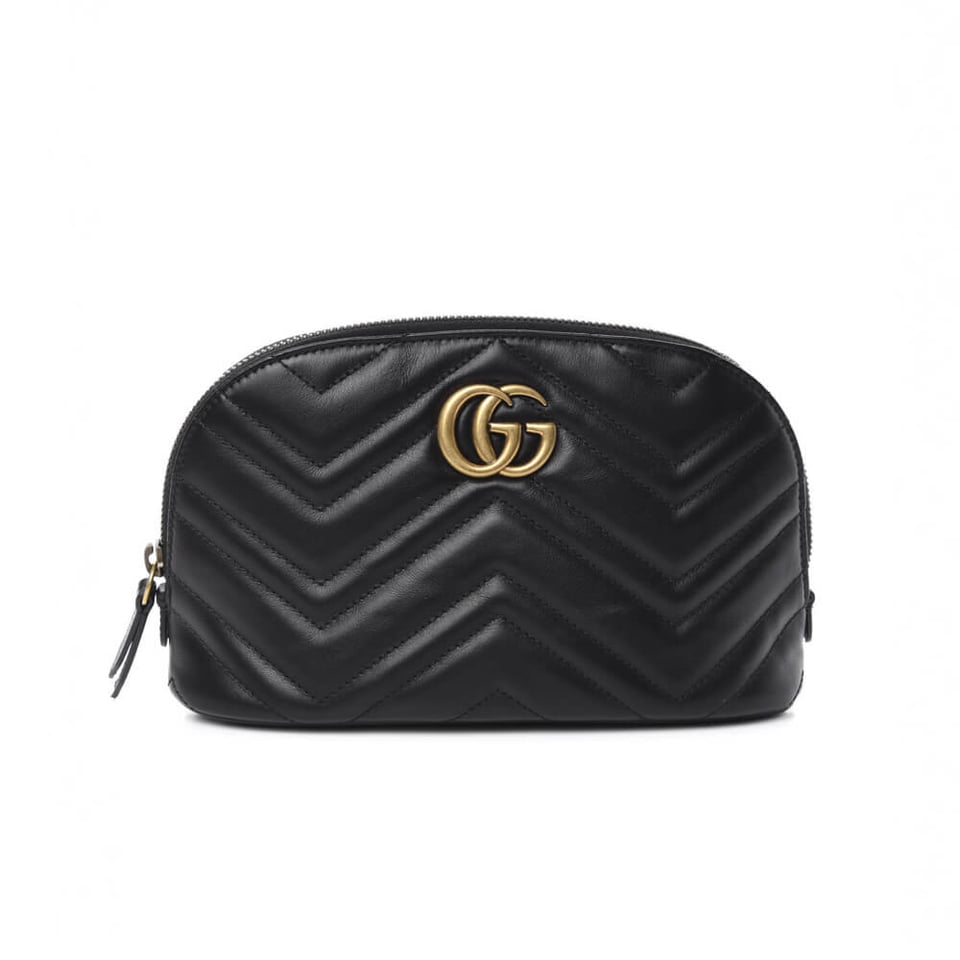 Gucci GG Marmont Cosmetic Case Black view 2