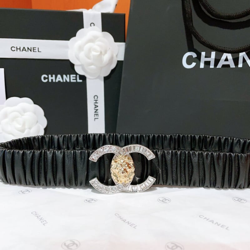 Chanel Elastic Waistbelt Black AA9142 view 3