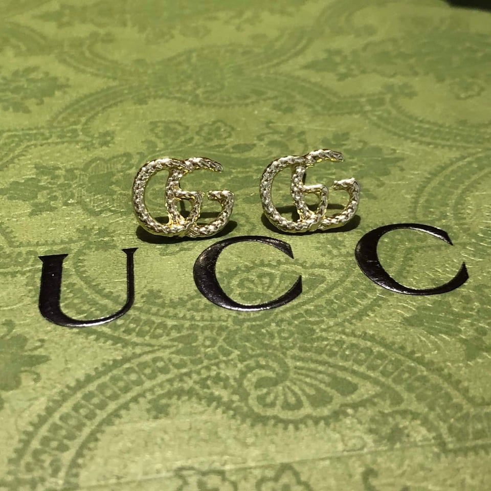 Gucci Gg Gold Earrings